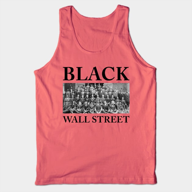 Black Wall Street, Black History Tank Top by UrbanLifeApparel